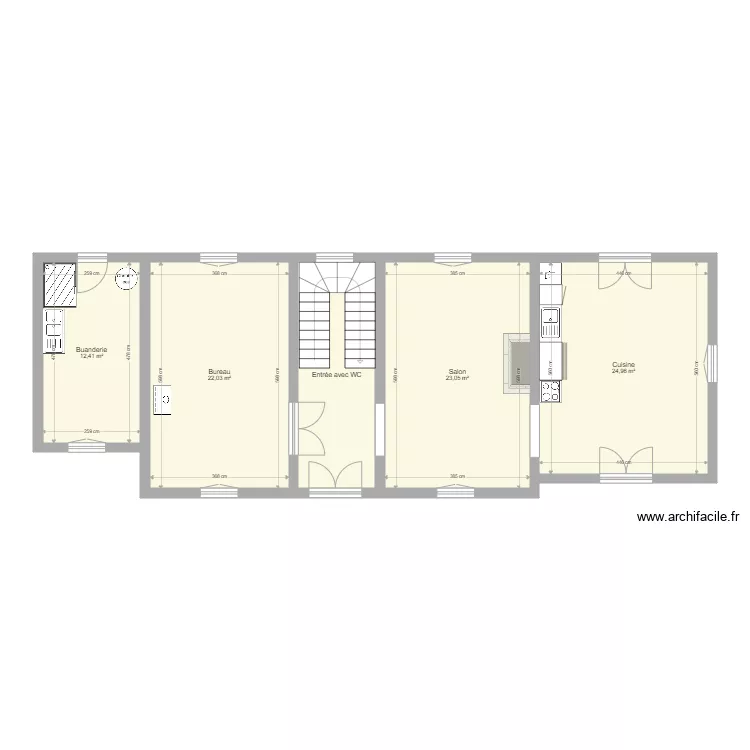 Voussac. Plan de Voussac. Plan de