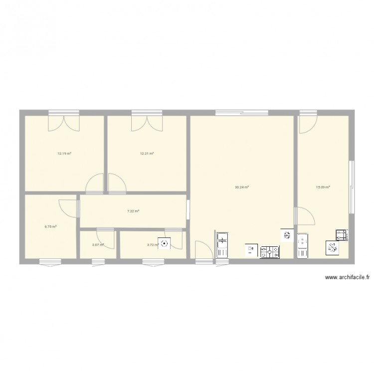 Marianne projet 04. Plan de 0 pièce et 0 m2