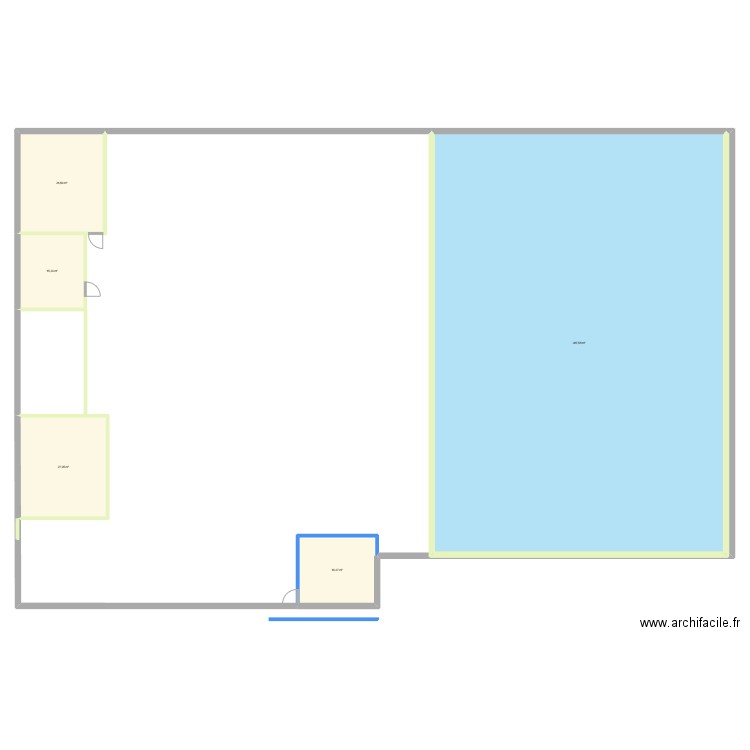 NIEPPE - Plan de masse actuel. Plan de 0 pièce et 0 m2
