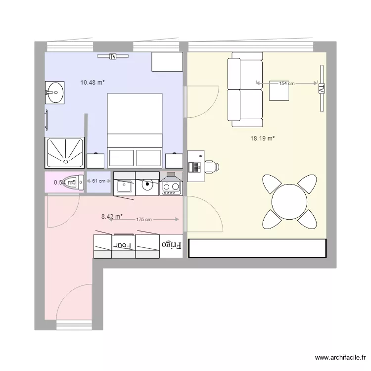 champs fusy j. Plan de 