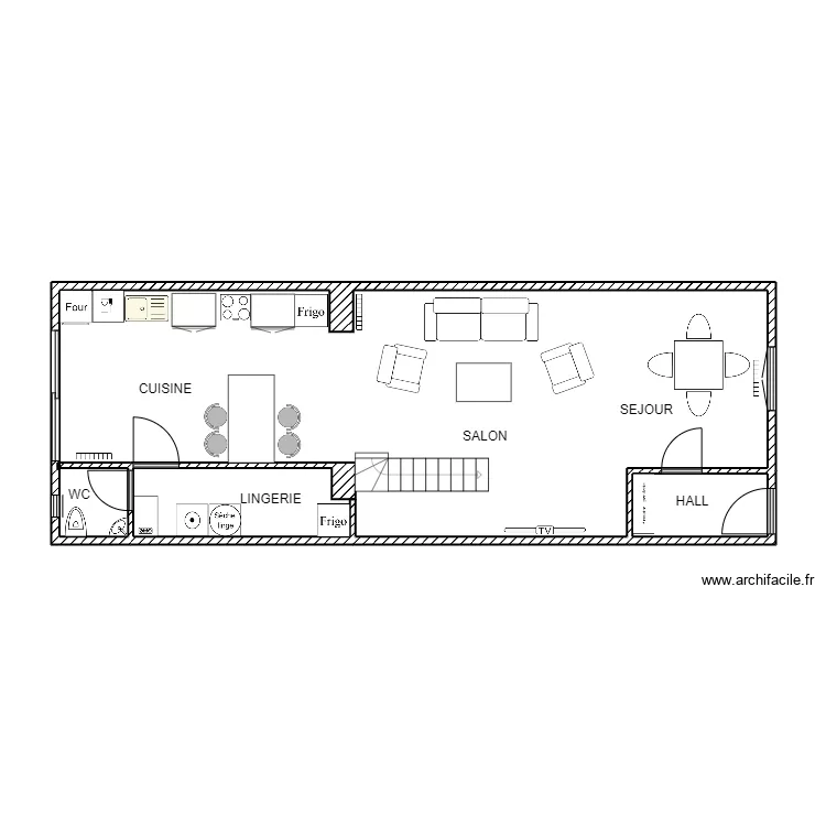 Rdc Wambrechies Meubles. Plan de Rdc Wambrechies Meubles. Plan de