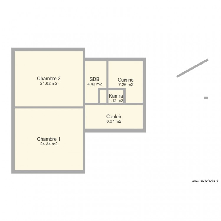 Nefelejcs utca Marek utca. Plan de 0 pièce et 0 m2