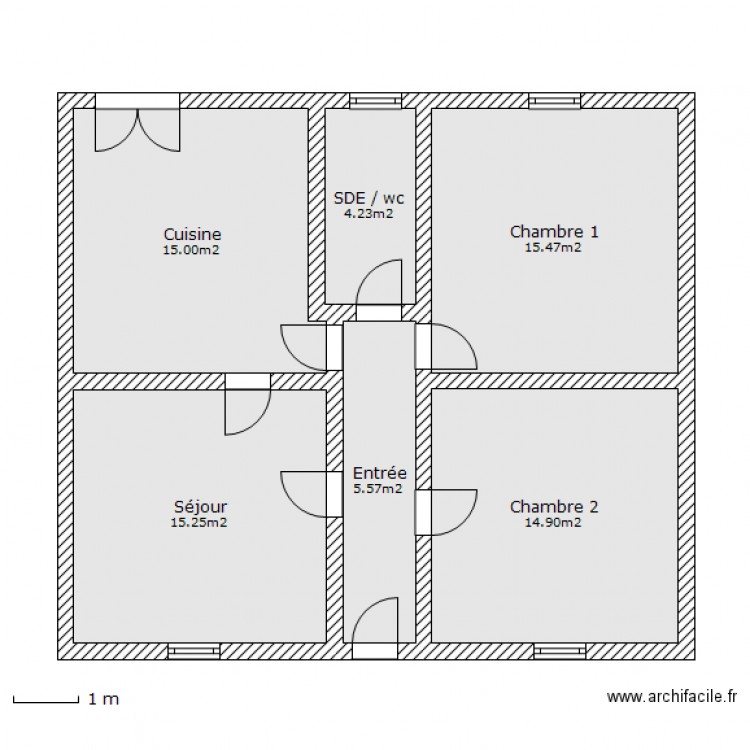 Plan. Plan de 0 pièce et 0 m2