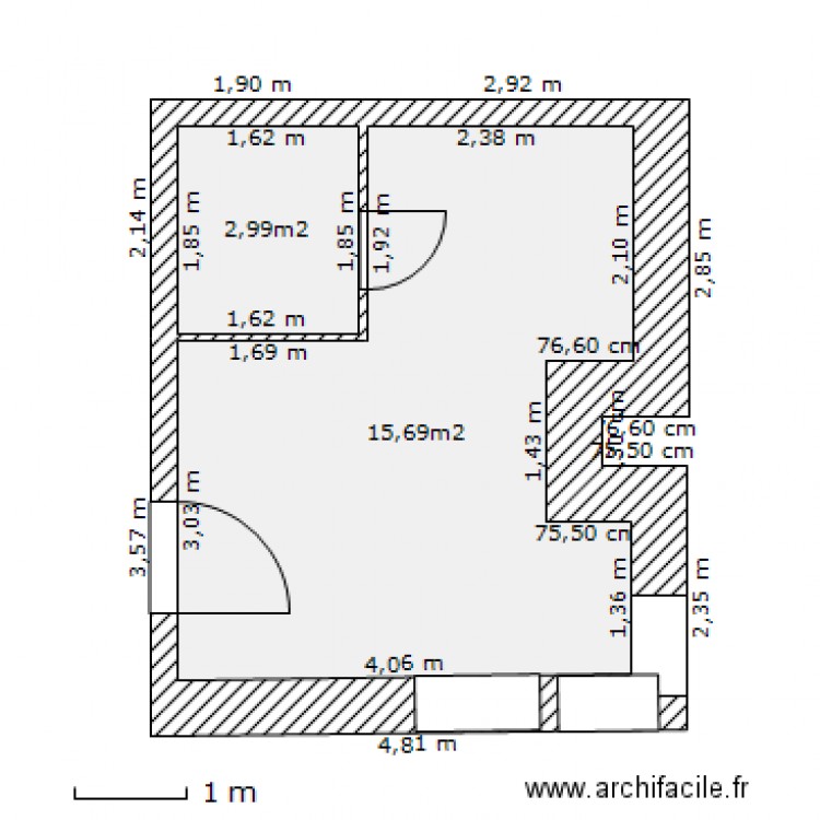 Plan. Plan de 0 pièce et 0 m2