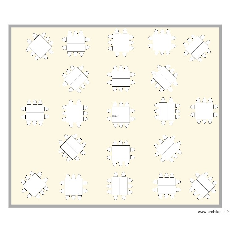 tables de 10 croix. Plan de 0 pièce et 0 m2