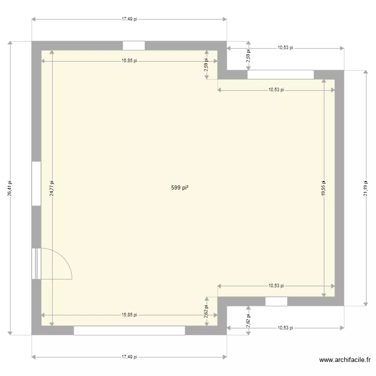 garage math. Plan de 