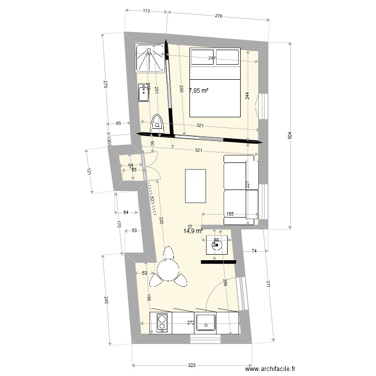 PLAN BARDOS. Plan de 0 pièce et 0 m2