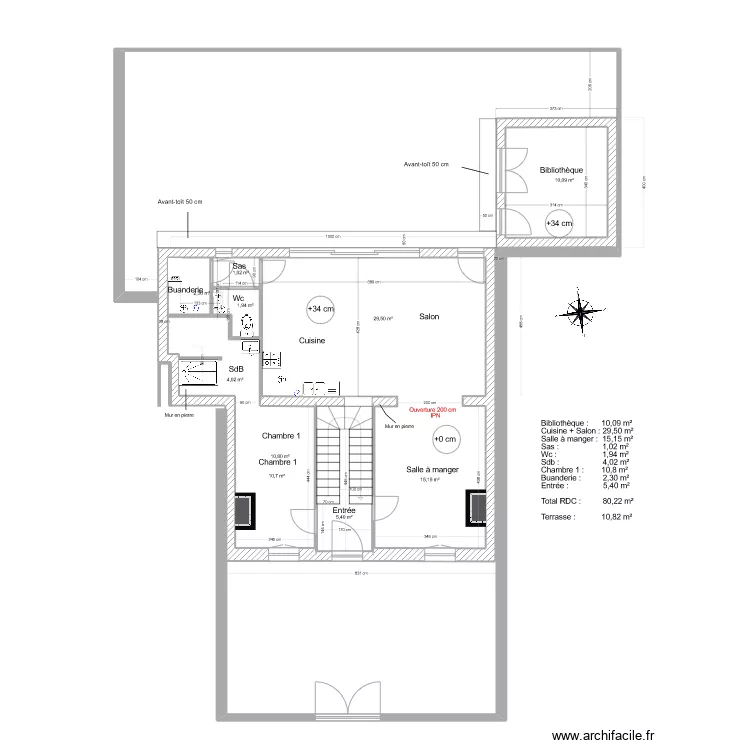 doumerc 2 gros oeuvre v7. Plan de 
