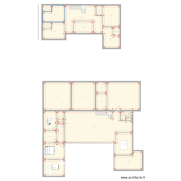 plan maison V1. Plan de 0 pièce et 0 m2