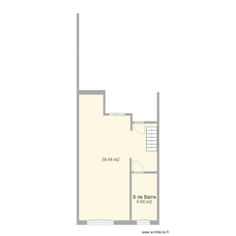 detrooz troisième. Plan de 0 pièce et 0 m2