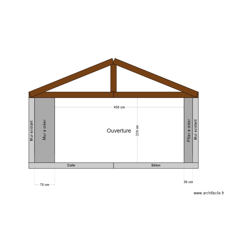 plan papa 1. Plan de 0 pièce et 0 m2