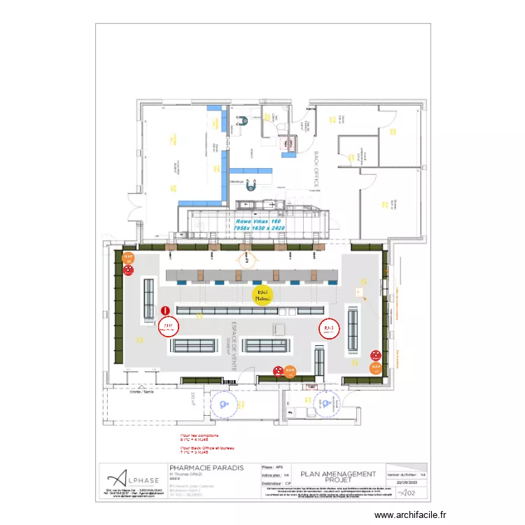 Phie Paradis. Plan de Phie Paradis. Plan de