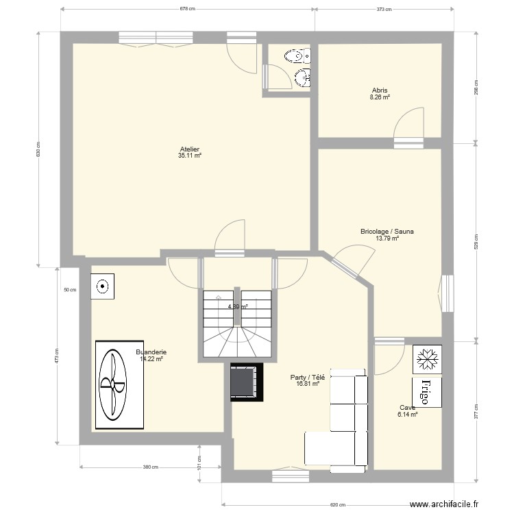 SS maison. Plan de 0 pièce et 0 m2