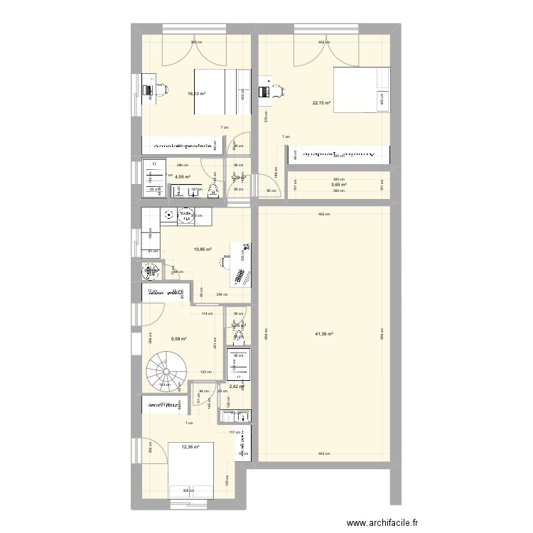 Elfe RDC V3. Plan de 0 pièce et 0 m2