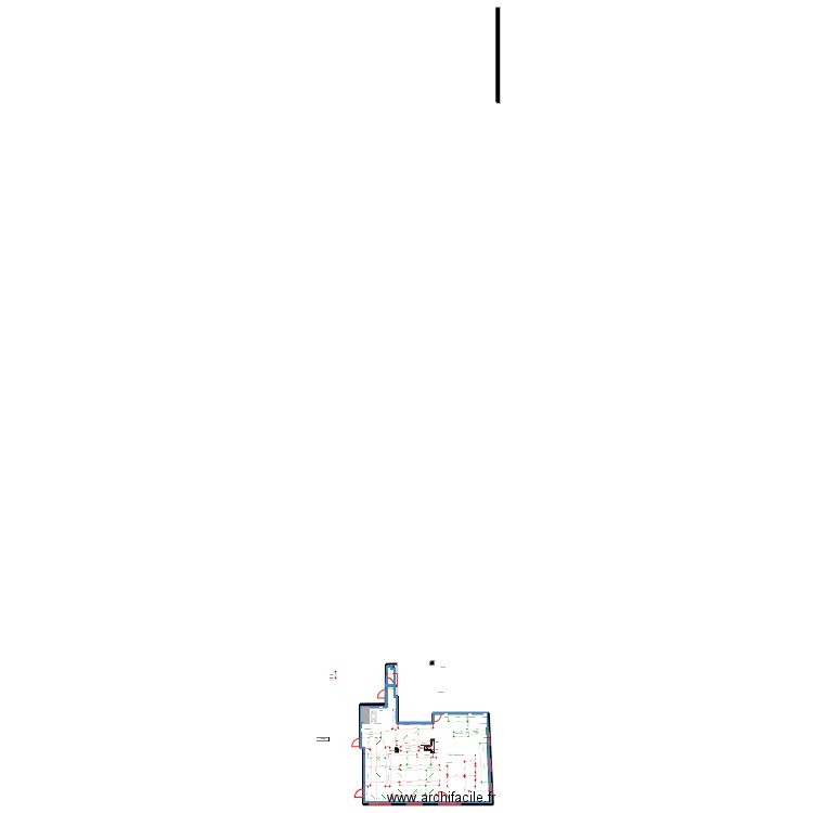  Downlight entrée show room. Plan de 0 pièce et 0 m2