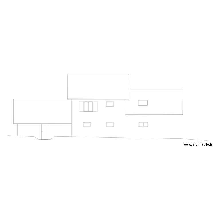 Façade Nord 20210629. Plan de 0 pièce et 0 m2