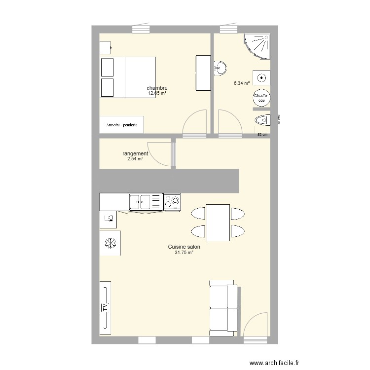 Travée 2. Plan de 0 pièce et 0 m2