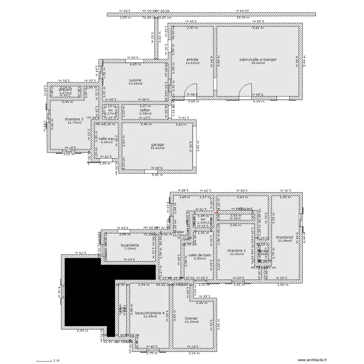 Kerbader Haut. Plan de 
