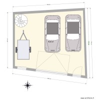 plan garage RDC2