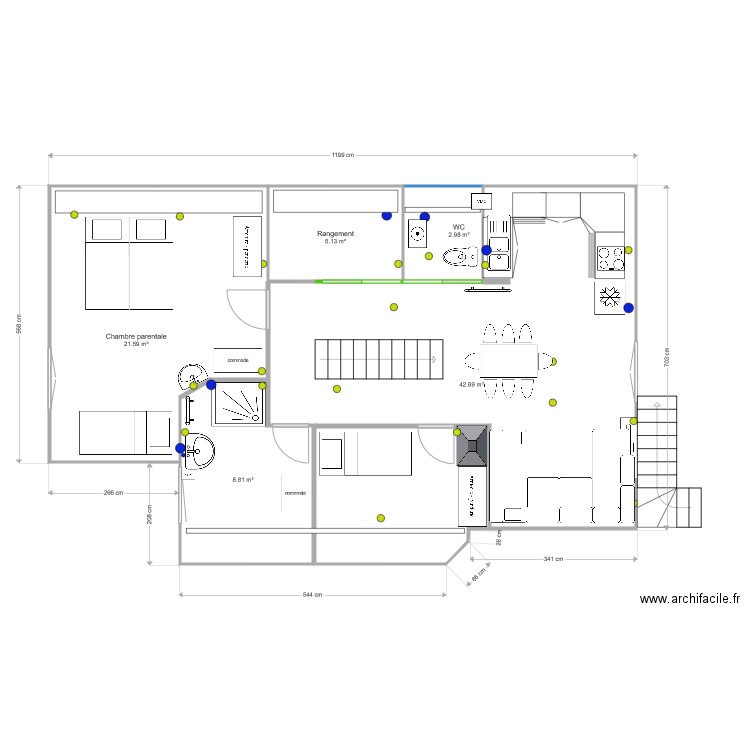 Theys 1er groupe. Plan de 0 pièce et 0 m2