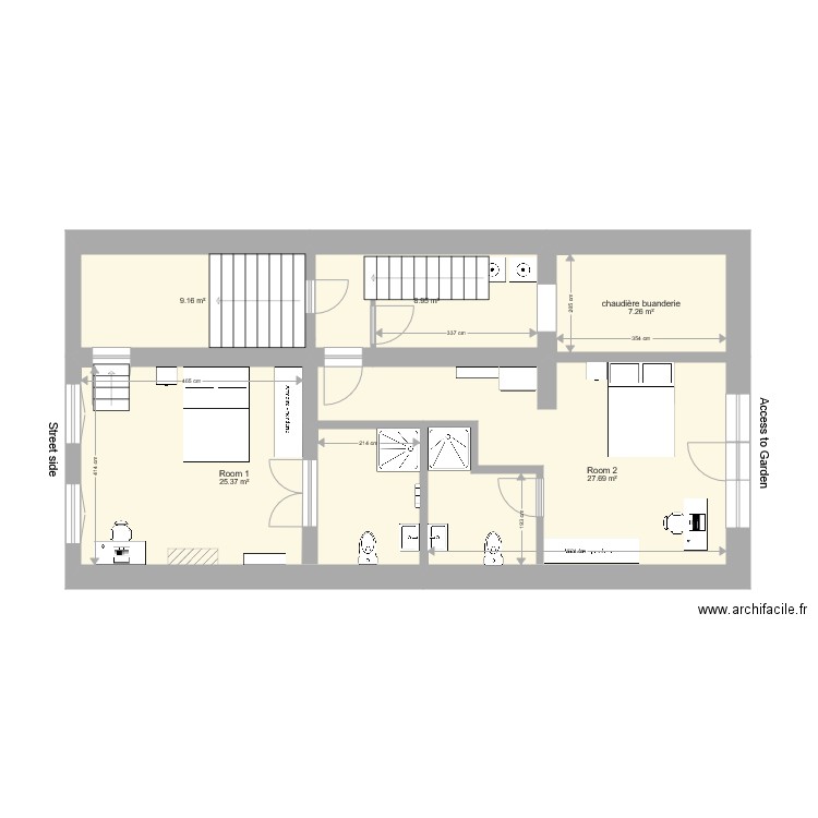 cardinal. Plan de 0 pièce et 0 m2