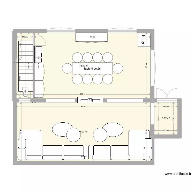 REFUGE NEW2 RDC. Plan de 