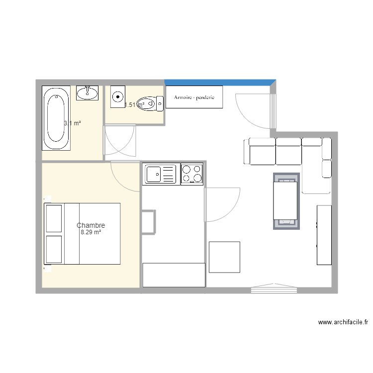 Appartement Cabourg. Plan de 0 pièce et 0 m2