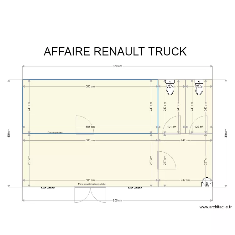 RENAULT TRUCK. Plan de 
