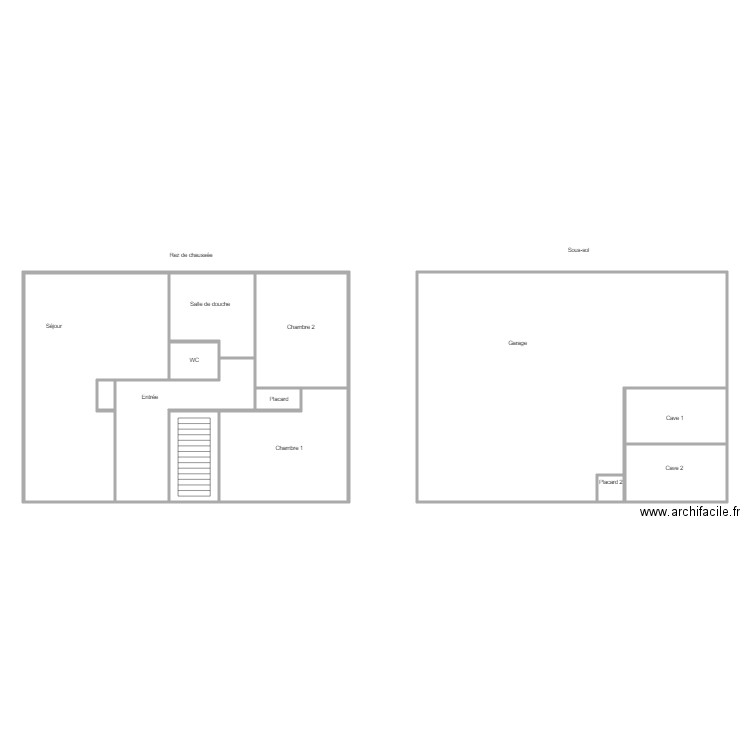 CLAUDE AIGLEMONT . Plan de 0 pièce et 0 m2