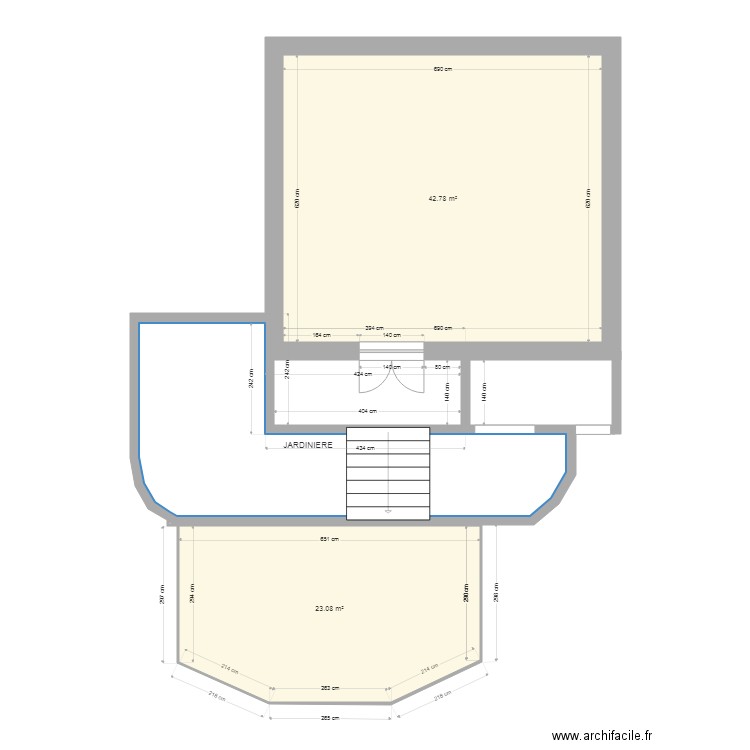 STRUCTURE TERRASSE Lunion 2019. Plan de 0 pièce et 0 m2