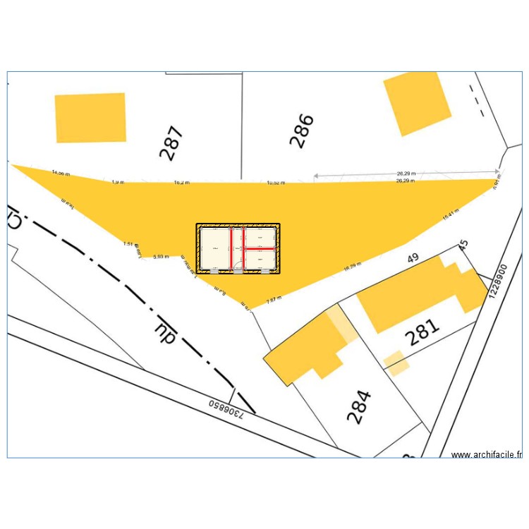 Maison 3.0. Plan de 4 pièces et 66 m2