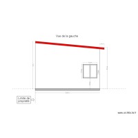 PLAN DE FACADE GAUCHE