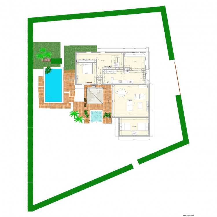 maison didier 4. Plan de 0 pièce et 0 m2