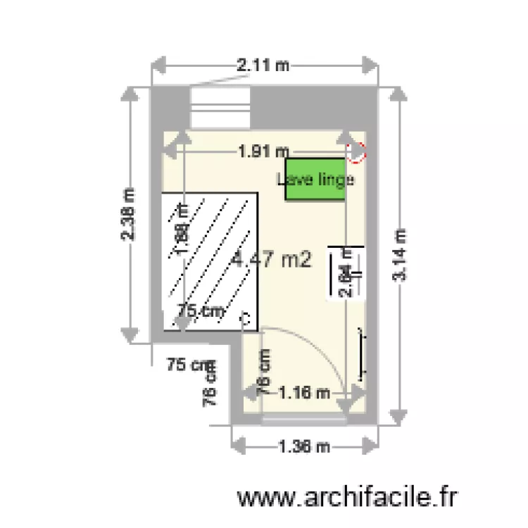ODOUARD ANDRE  projet. Plan de 