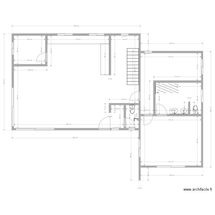 Plan RdC Bresil. Plan de 0 pièce et 0 m2