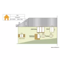 Plan fa&ccedil;ade est - PROJET2