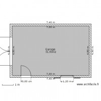 Plan masse Garage