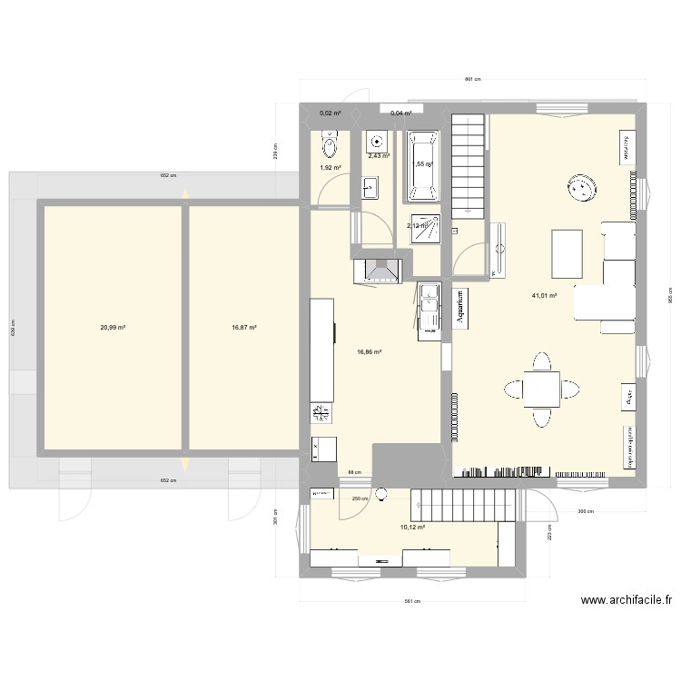 moosch5. Plan de 22 pièces et 253 m2