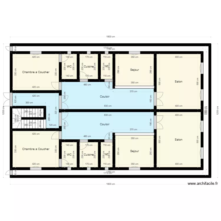 Plan 4 apps 12mx18m Client 47 10 24 52. Plan de 