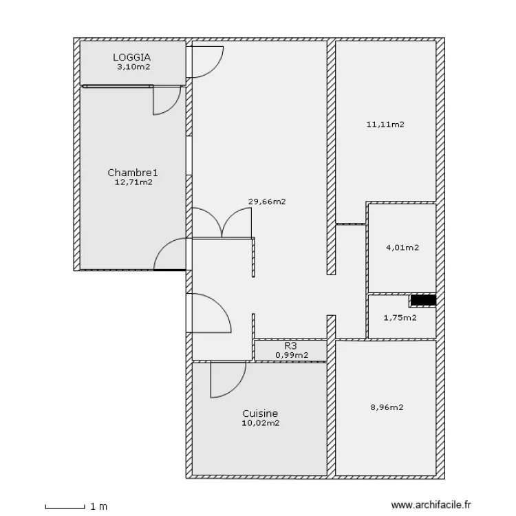 Appartement Courdimanche. Plan de Appartement Courdimanche. Plan de