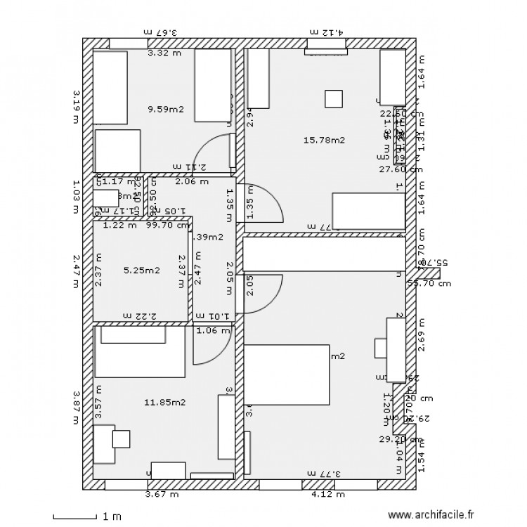 lacour_1et_cotes. Plan de 0 pièce et 0 m2