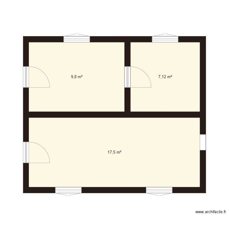 PLAN MYLARD REZ DE CHAUSSEE. Plan de 0 pièce et 0 m2