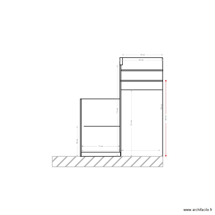 escalier 3. Plan de 0 pièce et 0 m2