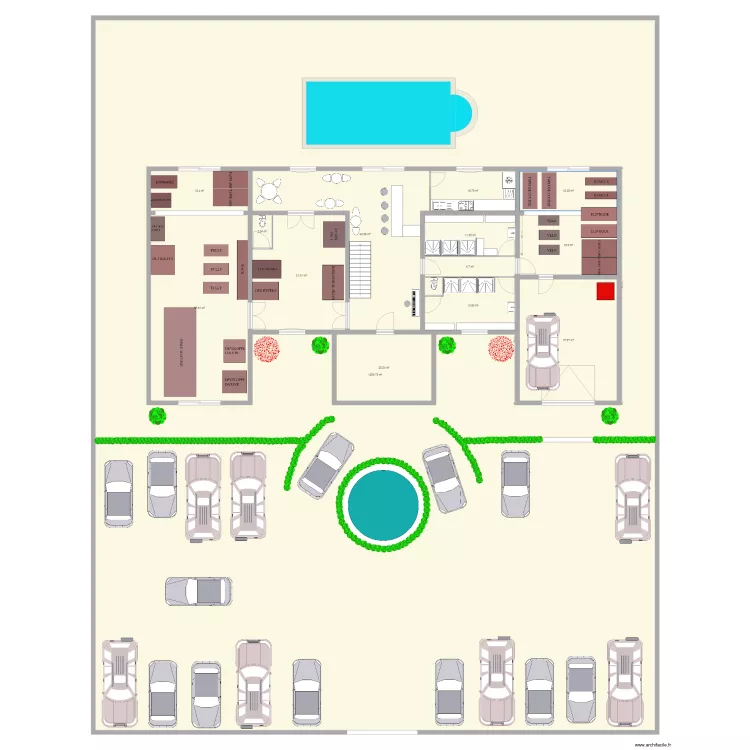 salle de sport. Plan de salle de sport. Plan de