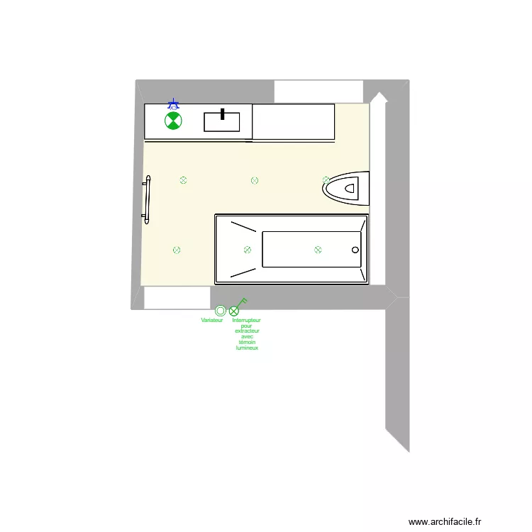 Sdb Constant/Brouir. Plan de Sdb Constant/Brouir. Plan de