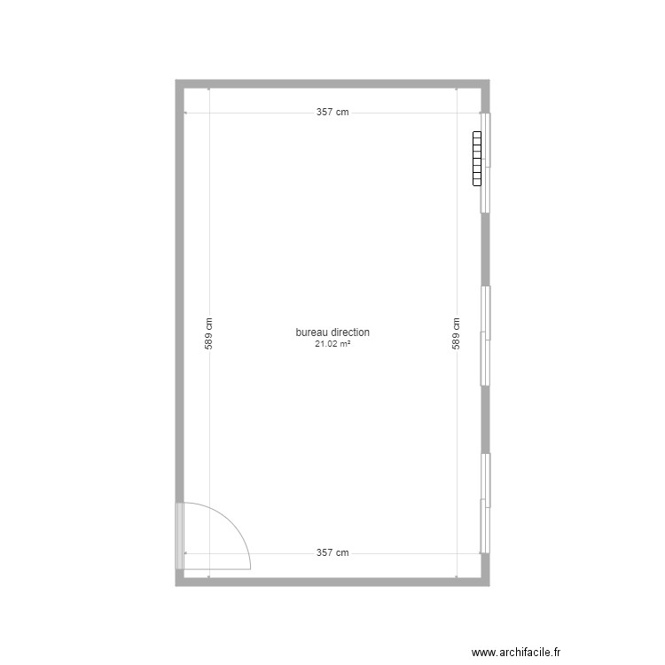 bureau direction. Plan de 0 pièce et 0 m2