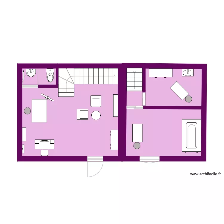 Plan institut 1. Plan de 