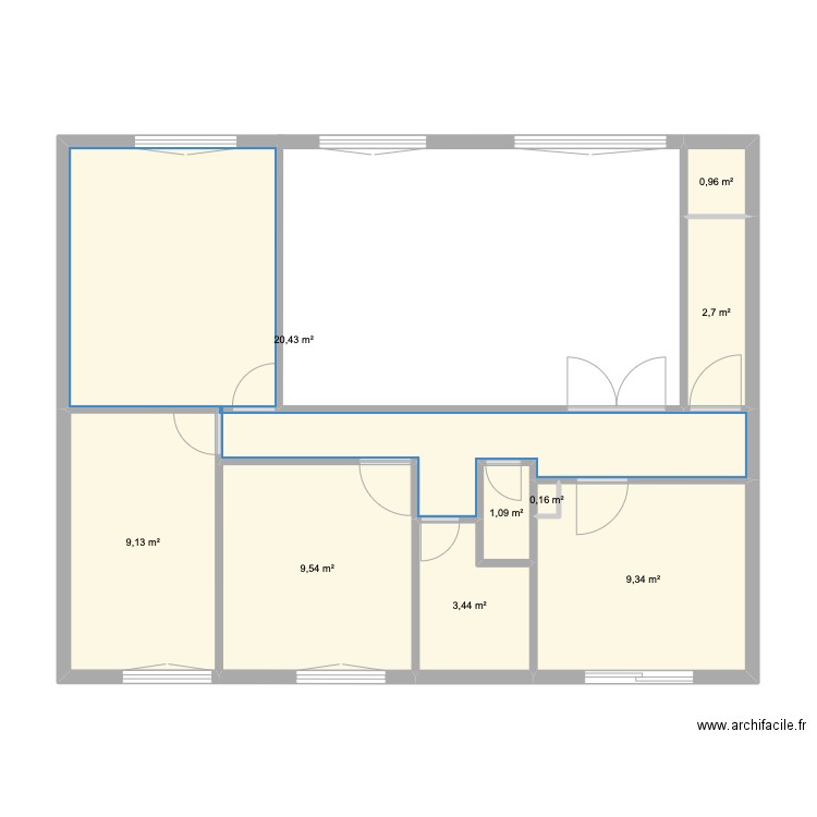 maison roc. Plan de 0 pièce et 0 m2