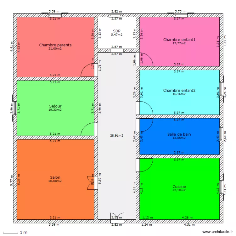 Maison Ahmed 2. Plan de Maison Ahmed 2. Plan de
