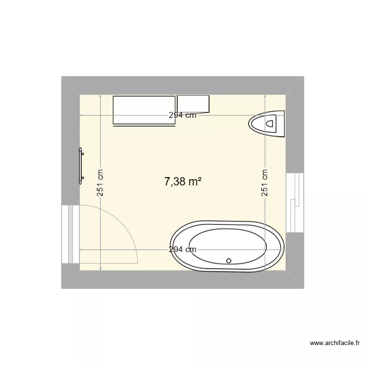 Plan Etage SDB. Plan de Plan Etage SDB. Plan de